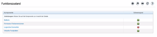 Logical connector shows error in OpenManage