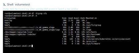 Rancher 2.0 Volume in Container