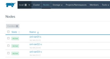 Rancher 2 local cluster nodes