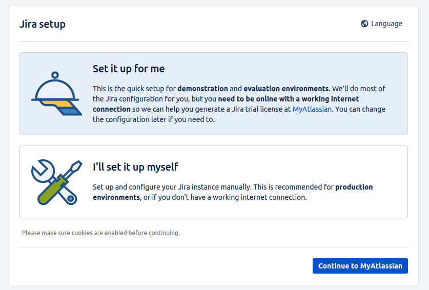 Atlassian Jira not starting, shows setup page in browser and database ...